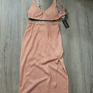 2 piece pink set